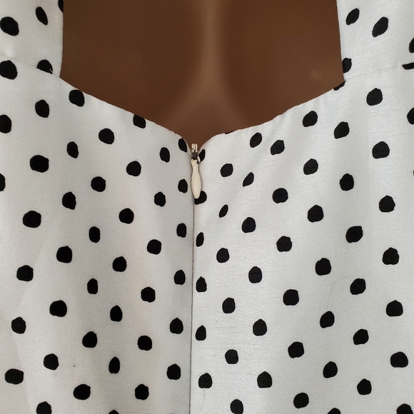 Danny And Nicole Polka Dot Dress - Picture 13 of 16